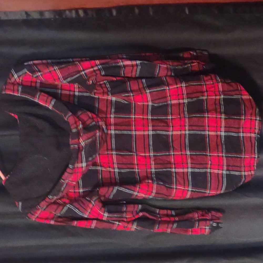 Hooded flannel sweatshirt nobo kids large - Picture 3 of 3
